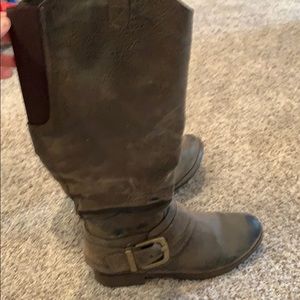 Tall brown boots from Maurices